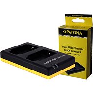 PATONA Photo Dual Quick Olympus Li-40B - Camera & Camcorder Battery Charger