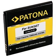 PATONA for Wiko Sunset 1300mAh 3.7V Li-Ion - Phone Battery