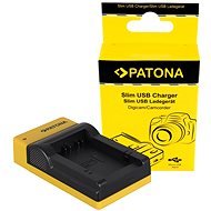 PATONA Photo Panasonic DMW-BMB9 slim, USB - Ladegerät für Kamera- und Camcorder-Akkus
