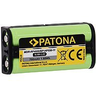 PATONA Battery for Headphones Sony BP-HP550-11 700mAh Ni-Mh 2.4V MDR-RF4000 - Battery