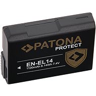 PATONA for Nikon EN-EL14 1100mAh Li-Ion Protect - Camera Battery