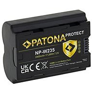 PATONA for Fuji NP-W235 2400mAh Li-Ion 7,2V Protect X-T4 - Camera Battery