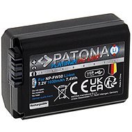 PATONA batéria pre Sony NP-FW50 1030 mAh Li-Ion Platinum USB-C nabíjanie - Batéria do fotoaparátu