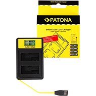 PATONA Battery Charger for Dual Canon LP-E8 with LCD, USB - Camera & Camcorder Battery Charger