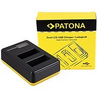 PATONA für Foto Dual LCD Canon LP-E17, USB - Ladegerät für Kamera- und Camcorder-Akkus