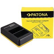 PATONA - Foto Dual LCD Nikon EN-EL15//EN-EL15B, USB - Fényképezőgép és kamera akku töltő