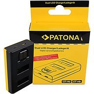 PATONA - Dual GoPro MAX LCD- vel - Akkumulátortöltő