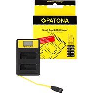 PATONA - Dual Nikon EN-EL14  LCD,USB- vel - Fényképezőgép és kamera akku töltő