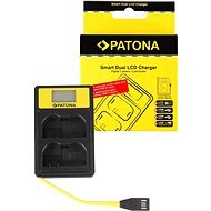 PATONA - Dual Nikon EN-EL15 LCD,USB-vel - Töltő