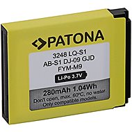 PATONA for DZ09, QW09, W8, A1, V8, X6, 280mAh, LQ-S1 - Smartwatch Battery