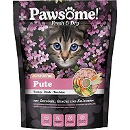 Pawsome! Fresh & Dry Junior Pute with turkey meat 750 g - Cat Kibble