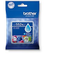 Brother LC-552XLC azurový - Cartridge