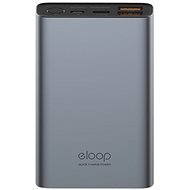 Eloop E36 12000 mAh Schnellladung 3.0+ PD Silber - Powerbank