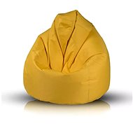 PrimaBag Fuzzy žlutá - Bean Bag