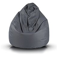 PrimaBag Fuzzy tmavě šedá - Bean Bag