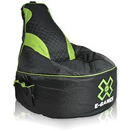 PrimaBag Herní křeslo Master nylon zelené - Bean Bag