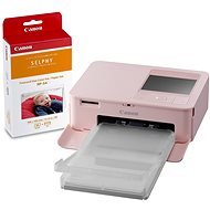 Canon SELPHY CP1500 pink + papers RP-54 - Dye-Sublimation Printer