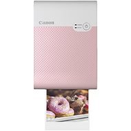 Canon SELPHY Square QX10 Pink KIT (incl. 20pcs of paper) - Dye-Sublimation Printer