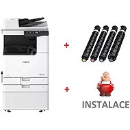 Canon imageFORCE C3026 + 4 Toners + S3 Pedestal + Installation - Laser Printer