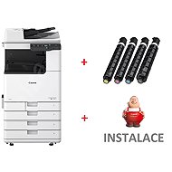 Canon imageFORCE C3026 + 4 Toners + BB1 Cassette Unit + Installation - Laser Printer