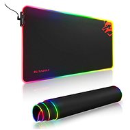 Blitzwolf BW-MP1 RGB 80 × 40cm, black - Mouse Pad