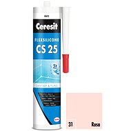 Ceresit Sanitární silikon CS 25 rosa, 280 ml - Silicone