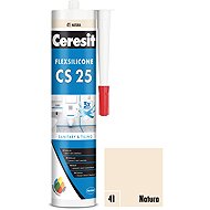 Ceresit Sanitary silicone CS 25 natura, 280 ml - Silicone