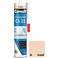 Ceresit Sanitary silicone CS 25 caramel, 280 ml - Silicone