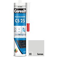 Ceresit Sanitary silicone CS 25 carrara, 280 ml - Silicone