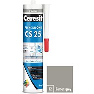 Ceresit Sanitary silicone CS 25 cementgrey, 280 ml - Silicone