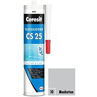 Ceresit Sanitary silicone CS 25 manhattan, 280 ml - Silicone