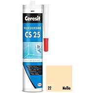 Ceresit Sanitary silicone CS 25 melba, 280 ml - Silicone