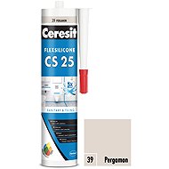Ceresit Sanitary silicone CS 25 parchment, 280 ml - Silicone