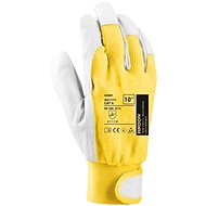 Rukavice Hobby reflexní žluté - Pracovní rukavice