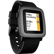 Pebble Time Smartwatch schwarz - Smartwatch