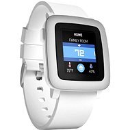 Pebble Time Smartwatch weiß - Smartwatch