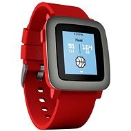 Idő Pebble Smartwatch piros - Okosóra