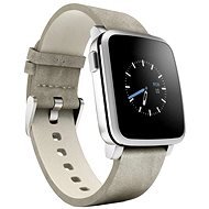 Pebble Time Steel Smartwatch Silver - Smart Watch