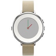 Pebble Zeit Runde Silber - Smartwatch