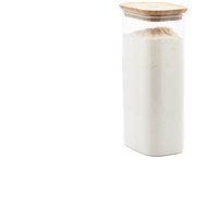 Pebbly PKV-069 Glass with bamboo lid 1,8 l - Storage Jar