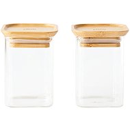 Pebbly PKV-047 Set of 2 glass jars, 240 ml - Food Container Set