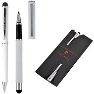PIERRE CARDIN CLAUDIE Set Ballpoint Pen + Roller, White - Writing Set