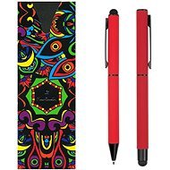 PIERRE CARDIN CELEBRATION súprava guličkové pero + roller, červená - Sada písacích potrieb