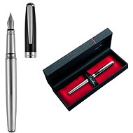 PIERRE CARDIN CHRISTOPHE Black-silver - Fountain Pen