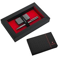 PIERRE CARDIN ELECTRIC with Rechargeable Lighter, Gunmetal - Ballpoint Pen