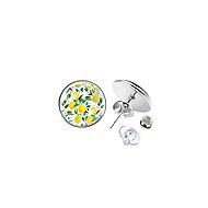 Pecky earrings 14 mm Lemons - Earrings