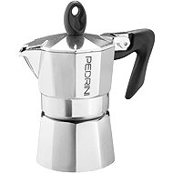 PEDRINI KAFFETTIERA Moka konvička hliníková 1 porce 50 ml - Moka Pot