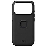 Peak Design Everyday Case SlimLink iPhone 18 Pro - Black Leather - Phone Cover
