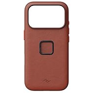 Peak Design Everyday Case SlimLink iPhone 18 Pro - Redwood Clarino - Phone Cover