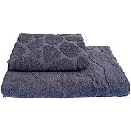 Pemitex Stone, 50 × 90 cm, dark grey - Towel